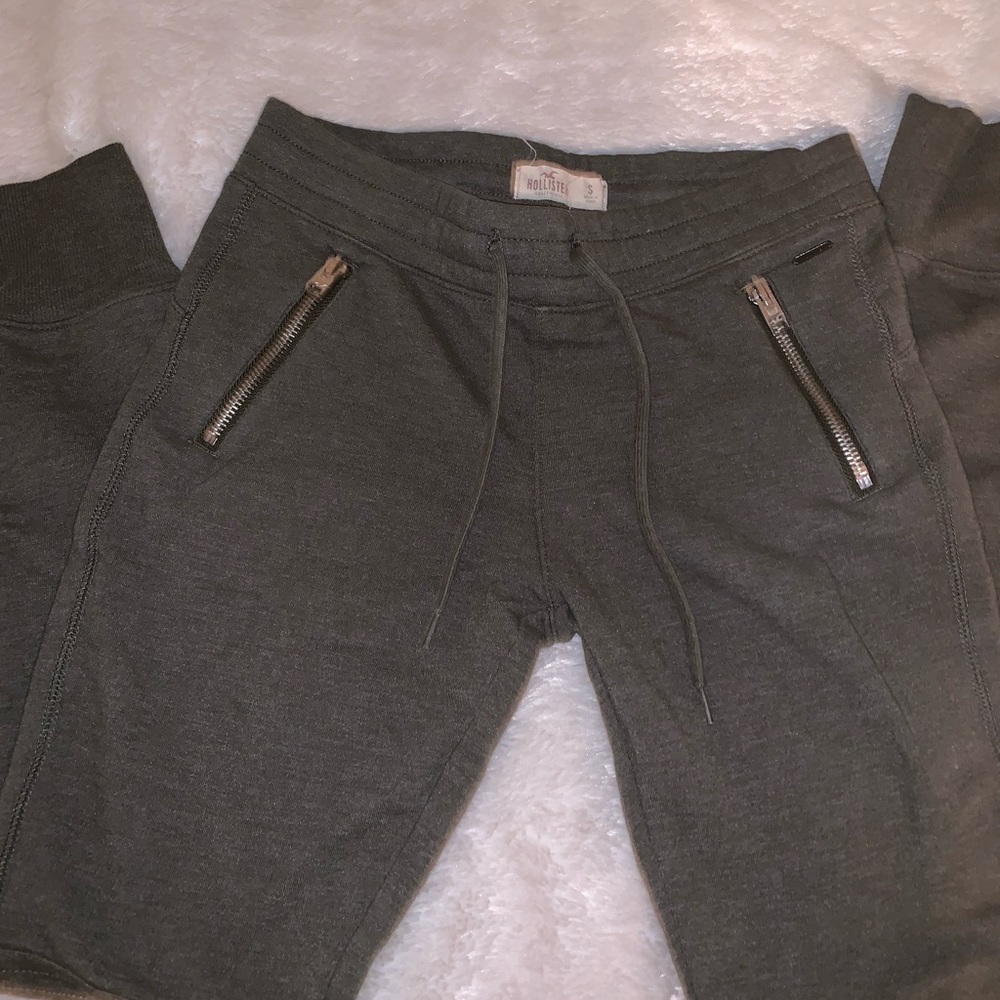 Olive green joggers